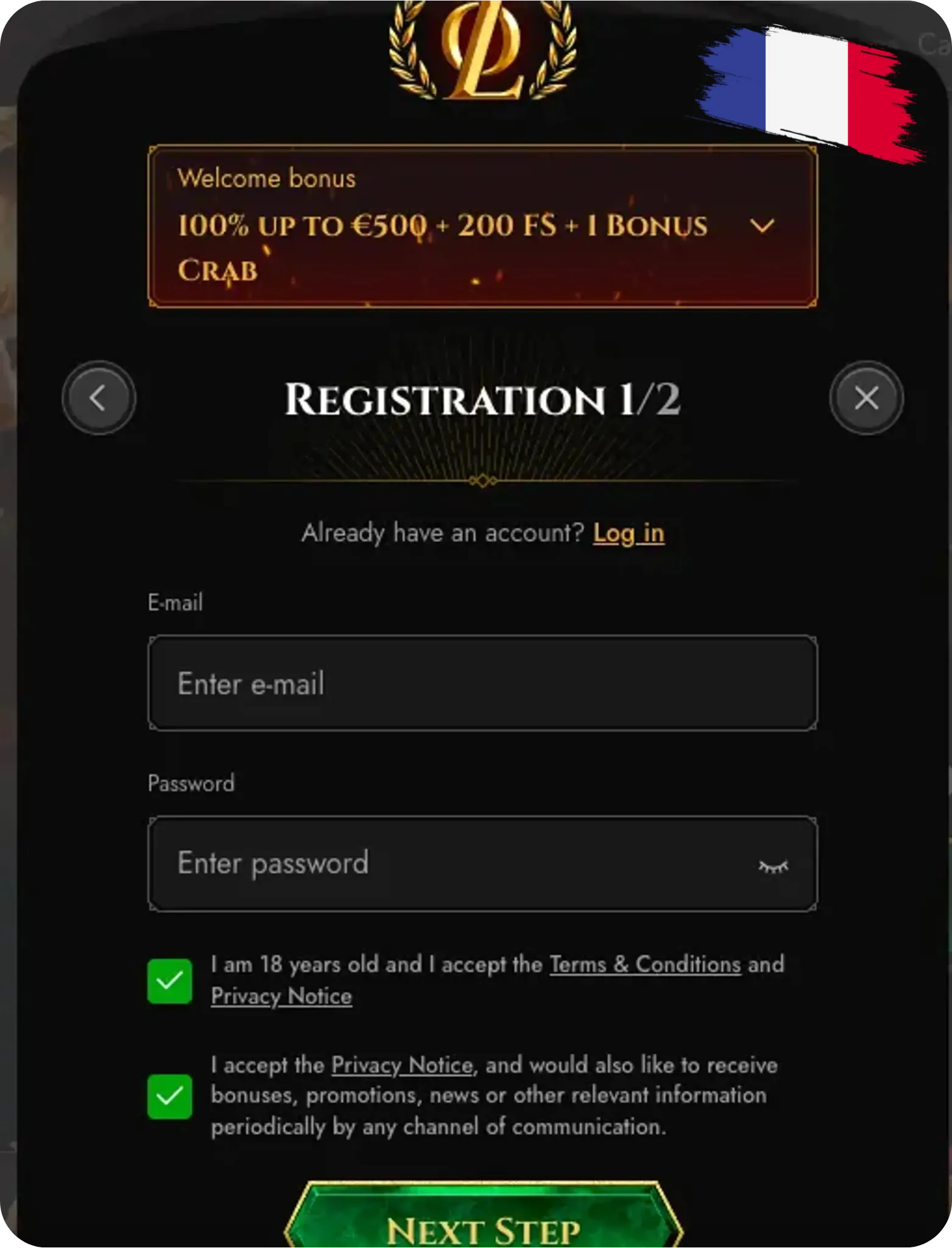Legiano Login: Sign In to Play